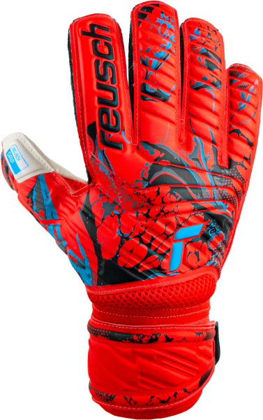 Reusch Attrakt Grip 5370815 3334 schwarz rot front